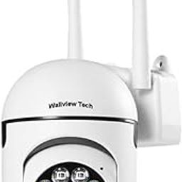WALLVIEW TECH 3 MP FHD WiFi Indoor Mini Fox Ptz Security Camera with Color Night Vision, 360° Ptz Rotation, Motion Tracking, Two Way Audio and Multi Users View-31
