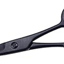 Milaan Stainless Steel Hair Beard Eyelashes Scissors Eyebrow Trimmer Cosmetic Tool Black-image-8