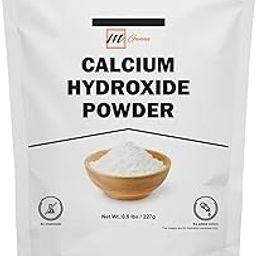mGanna Calcium Hydroxide Powder for Food & Cosmetics, Water Treatment 227gm / 0.5lbs-image-97