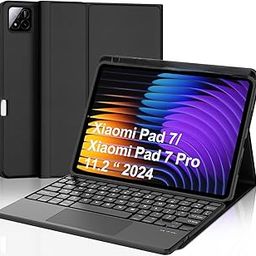 typecase Keyboard Case for Xiaomi Pad 7 (11.2 inch) with Multi-Touch Trackpad, Pen Slot, Multi Viewing Angle, Slim Stand Cover with Magnetically Detachable Wireless Bluetooth Keyboard (Xiaomi Pad 7)-image-47