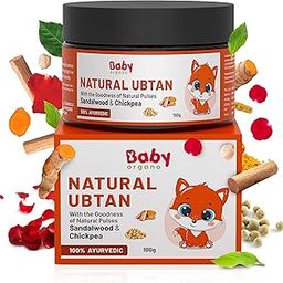 BabyOrgano® Natural Ubtan For Skin Tan Removal | Bath Powder For Kids And Women | Soft & Glowing Skin With Green Gram | Sandalwood And Turmeric | 100% Ayurvedic | Fdca Approved - 100Gm-image-34