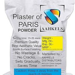 Aahkels Premium (P. O. P) Plaster of Paris Powder | Plaster Hand Mold Casting Kit Powde | Gypsum Cement | Pottery & Ceramic Plaster Powder for Crafts | Sculpture | Diorama and Home Decor (500 GMS) - Packaging May Vary-picture-18