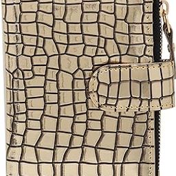 Women Evening/Party, Formal, Casual, Trendy, Travel, Ethnic Gold Artificial Leather Wallet (5 Card Slots) (SC-CRO-Gold_1)-14