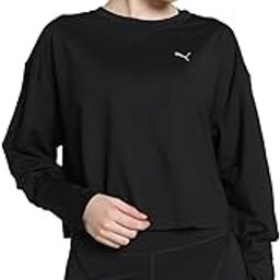 Women Polyester Blend Crew Neck Sweatshirt-picture-33