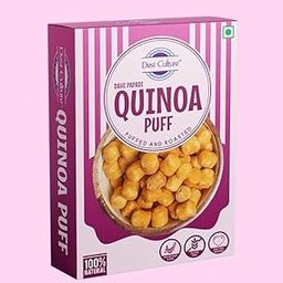 Desi Culture - Dahi Papadi Quinoa Puff, 100% Natural, Puffed and Roasted Snacks-image-55