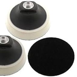 NEFLUM 100mm Hook Loop Backing Pad Polishing Sanding Angle Grinder M10 Drill Adaptor for Tempered Glass Mobile Phone Glass Automotive-image-35