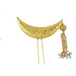 Art Gold Finish Traditional hair brooch For women | Ambada hair pin | Juda Pin For women | Traditional hair brooch For Wedding Women.-40