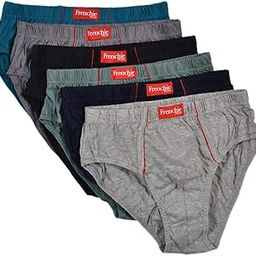 Men's Cotton Briefs (Pack of-6, 80) Assorted-image-56