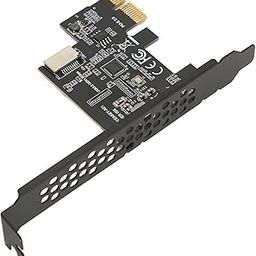 Ubervia to USB 3.2 Expansion Card for Desktop Front Type C - High Speed 5Gbps Transfer, Plug and Play with USB3.2 Gen1 Type E 20PIN (PCIE X1 to USB3.2)-image-51