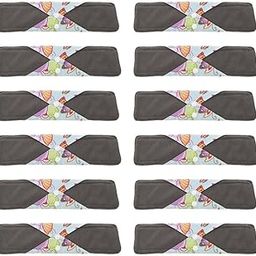Enakshi® 12x 12in Washable Bamboo Cloth Menstrual Sanitary Pads Gray Bamboo Charcoal|Health & Beauty | Health Care | Feminine Hygiene | Other Feminine Hygiene-image-77