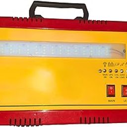 Poornima Enterprises™ Portable Solar Inverter with LED Light | 12V DC/220V AC Output | Backup Power for Home, Shops, Restaurants, Offices | Built-in LED Panel & USB Charging | Solar Panel Compatible-image-109