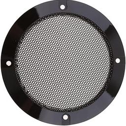ELBME® 4 Inch Speaker Grills Cover Case with 4 Pcs Screws for Speaker Mounting Home Audio DIY - 124Mm Outer Diameter Black-picture-31