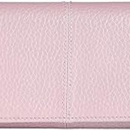 Metallic Faux Leather Pink Wallet for Women-picture-36