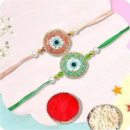 Rakhi Set for Brother and Bhabhi | Bhaiya Bhabhi rakhis Set of 2 | Rakhi for Bhabhi, Rakshabandhan Couple | Premiumraakhis-picture-35