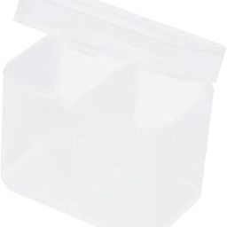 MYADDICTION 2 Spaces Cosmetic Nail Wipes Storage Holder Box Cotton Swabs Pads Container-image-4