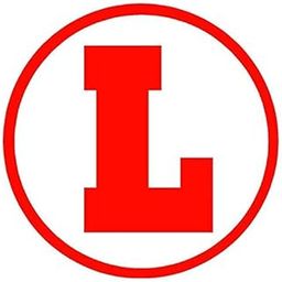 CVANU L-Board Learning License Symbol Exterior Sticker & Decal Vinyl Graphic Red 14.5X14.5 (2 Pcs, Vinyl)-image-9