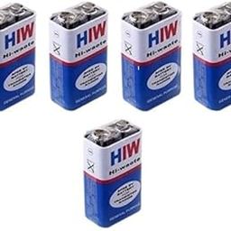 Electro 9V HW Hi-Watt 6F22 9V Battery Pack of 5-image-5