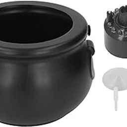 Cauldron Fog Machine, 12 LED High Safety Mini Fog Machine Widely Used 100‑240V with Cauldron for Office EU Plug-picture-29