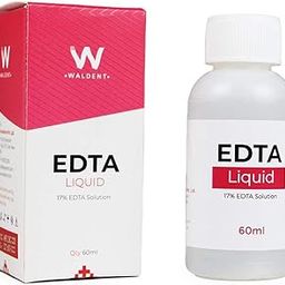 Waldent EDTA Liquid Solution | 17% EDTA Solution for Smear Layer Removal | 60ml Liquid - 2 Dispensing Droppers-image-66