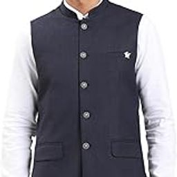 turtle Men Polyviscose Stertch Solid Slim Fit Nehru Jacket||Waistcoat-picture-37