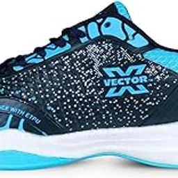 Vector X Supreme Badminton Shoes for Men – Durable, Comfortable, and Non-Marking Grip-40