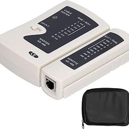 Agatige Network Cable Tester, NS‑468 DC 9V LAN Cable Test POE Network Cable Tool LAN Network Continuity Tester for RJ45 RJ11 RJ12 Data Cable Twisted Pair Connections, CAT5/CAT6/CAT7-13