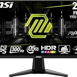 MSI MAG 255XF 24.5 Inch FHD Gaming Monitor - 1920 x 1080 Rapid IPS Panel, 300 Hz / 0.5ms (GtG, Min.),120% sRGB Colour Gamut, Frameless Design, HDR Ready - DisplayPort 1.4a, HDMI™ 2.0b(FHD@240Hz)-picture-14