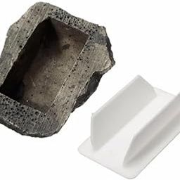HAOHIZE Hide A Key,Fake Rock Key Hider Realistic Shape Safe Stone Key Box for Home (Stone Models)-54