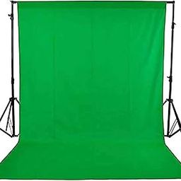 Multicolor Screen Photography Backdrop, Chroma Key Background with Support Stand, Large Size (_Green)-image-99