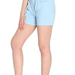 Women's Regular Cotton Regular Fit Plain Shorts for Women-picture-15