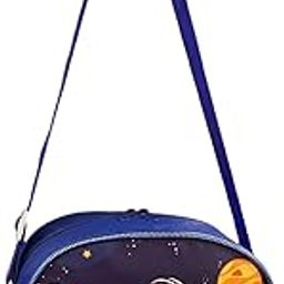 Le Delite space astronaut theme Waterproof Side Sling Bag for kids Age 1-7 Years, Picnic bag SMALL SIZE,kindergarten travel Bag - Multipurpose Sling Bag, Lunch Box Tiffen Handbag (space side bag)-image-60