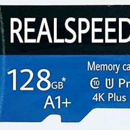 REALSPEED 128GB MicroSD Memory Card SDXC Microplus 4K HD Class 10, UHS-I, U1 Card, Upto 130MB/s R, 2 Y Warranty-1