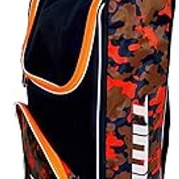 Tima Cricket Kit Bag Army Print Multicolor External Standard Vertical Storage Space with Single bat Holder Pouch.-image-91