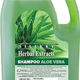 Herbal Extracts Hair Shampoo Aloe Vera - 5L Refill Can | Botanical Shine Complex | Healthy & Shiny Hair Care-23