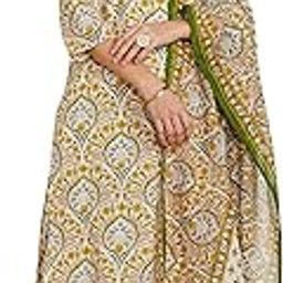 Women's Cotton Rich Embroidered Kurta Pant Set with Dupatta | Available in Plus Size-image-89