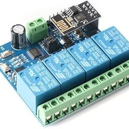 REES52 ESP8266 ESP-01 4 Channel 5V WiFi Relay Module 5V IOT Wireless Smart Home Device WiFi Relay Internet of Things ESP-01 Module Board for Phone APP Remote Control-28