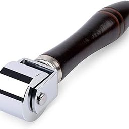 26mm Leather Roller, Leather Press Edge Roller with Wooden Handle, Leather Roller Tool, Leather Edge Creaser, Leather Craft Laminating Tool for Leather Craft (Black)-image-48