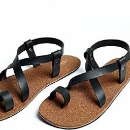 Sko Slingback Cork Sandals Women-image-25