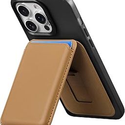 Bracevor Wallet Card Holder case Pouch with Stand for All Smartphones : Brown (3M Adhesive Tape, PU Leather)-image-16