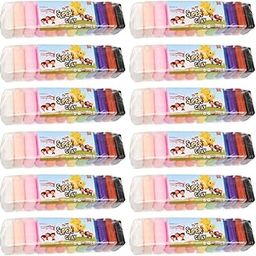 ShubhKraft Return Gift for Kids Birthday Party/Super Light DIY Fluffy Foam Clay with Tools for Model air Dry Clay Fun & Creative Toy (Pack of 12, Multicolor)-image-35
