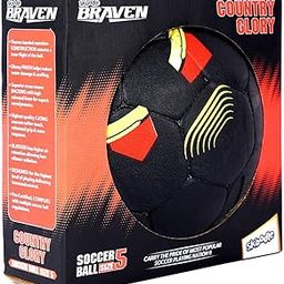 SKOODLE Braven Country Glory Football Size 5 (Moulded) - Represent Brazil, France, Germany, or Argentina on The Field!-image-32