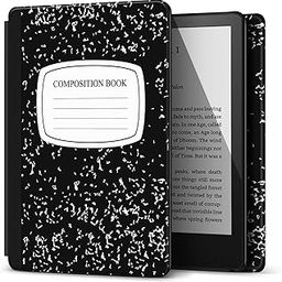 TNP Case for All New Kindle 11th Generation Gen 2022 Release - Will Not Fit Kindle Paperwhite or Oasis, Smart Cover with Auto Sleep & Wake for Amazon 6" Display E-Reader (Composition Book Black)-picture-19