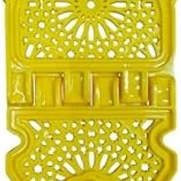 Holy Book Stand, 25.4 cm(10in) Plastic Rehal Book Rest, Yellow, for Reading Religious Texts (Rohan1st)-image-60