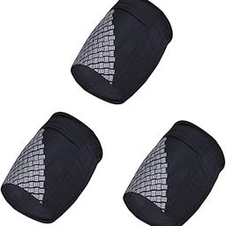 minkissy 3pcs Fitness Armband for Phone Keys Holder for Running Sports Phone Bag Running Sleeve Phone Gym Arm Bands Phone Arm Sleeve Phone Arm Pocket Workout Armband Handbag Elastic-image-17