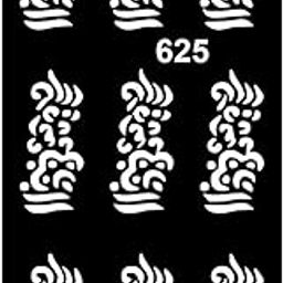 Temporary Tattoowala Delightful Mehndi Stencil Made for Children to Try Easy Hand Patterns-1