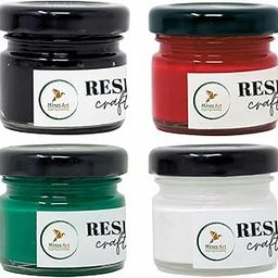 Mines Art Epoxy Resin Opaque Pigment Set of 4 Colours, Multicolor (25 GMS Each) (Royal Elegance)-picture-1