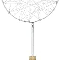 Wire Spider Skimmer with Wooden Handle, Metal Mesh Strainer, Kitchen Tool chota tandoor-image-62
