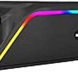 E GATE C207 |18Watt Bluetooth Soundbar, 52mm Driver, 2.0 Channel, Ambient RGB Light, Upto 18 Hrs* Backup from 2000 mAH Battery, Hands Free Call, TWS, AUX, USB, mSD, FM, BT 5.4v - eGate Sound bar-12