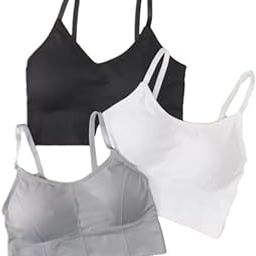 Women's Cotton Wire-Free Full Coverage Lightly Padded Sports Bra - Comfortable & Supportive Everyday Wear - Pack of 3-picture-26