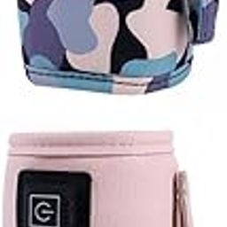 2Pcs Baby Bottle Warmer Infant Milk Bottle Heated Black Pink-image-76
